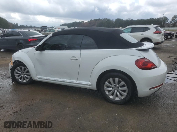 2018 Volkswagen Beetle S with VIN 3VW5DAAT2JM505073, listed as a Copart auction lot 43575655 with 100,854 mi miles and Salvage title. Bid and sale history available at DreamBid. Image 2.