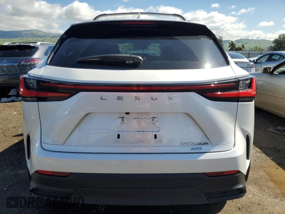 2024 Lexus NX 350h with VIN JTJAKCEZ0R2020514, listed as a Copart auction lot 51346085 with 26,524 mi miles and Salvage title. Bid and sale history available at DreamBid. Image 6.