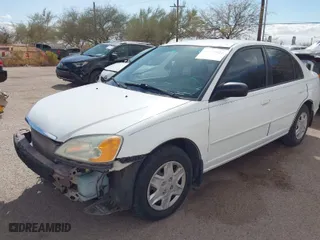 2003 Honda Civic LX with VIN 2HGES16693H565222, listed as a IAAI auction lot 41778021 with 143,604 mi miles. Bid and sale history available at carsss.com. Image 6.