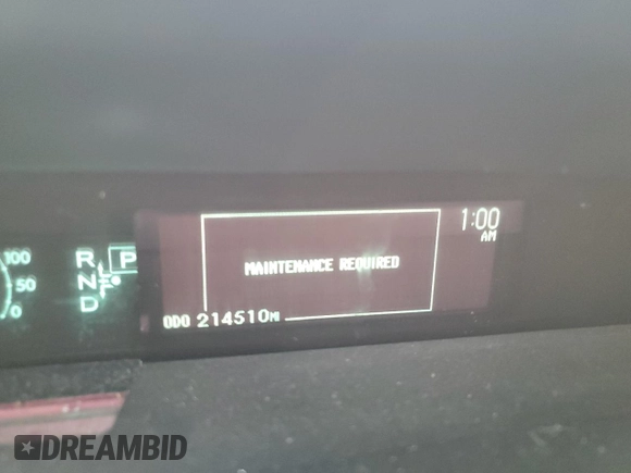 2013 Toyota Prius One z VIN JTDKN3DU6D1708603, wystawiony jako Copart lot #55022565 z przebiegiem 214 510 mil mil oraz Szkoda całkowita • Salvage title. Historia ofert i sprzedaży dostępna na DreamBid. Obrazek 9.