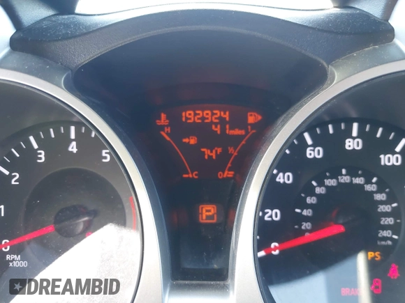 2012 Nissan Juke SL with VIN JN8AF5MR6CT115265, listed as a IAAI auction lot 41467727 with 192,924 mi miles. Bid and sale history available at carsss.com. Image 7.