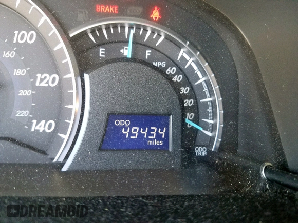 2012 Toyota Camry SE with VIN 4T1BK1FK2CU505001, listed as a Copart auction lot 50373514 with 49,434 mi miles and Salvage Title. Bid and sale history available at carsss.com. Image 8.