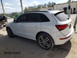 2016 Audi SQ5 Premium Plus with VIN WA1CCAFP2GA016763, listed as a Copart auction lot 47457605 with 132,312 mi miles and Clean Title. Bid and sale history available at carsss.com. Image 2.