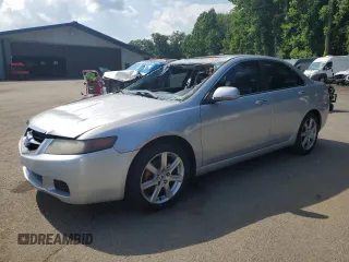 2004 Acura TSX w/Navigation with VIN JH4CL96934C001483, listed as a Copart auction lot 63793045 with 225,393 mi miles and Salvage title. Bid and sale history available at DreamBid. Image 1.
