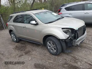 2015 Chevrolet Equinox LT with VIN 2GNALBEK8F1117363, listed as a IAAI auction lot 41994648 with 87,748 mi miles. Bid and sale history available at carsss.com. Image 1.