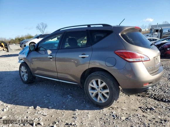 2014 Nissan Murano S with VIN JN8AZ1MW9EW511391, listed as a Copart auction lot 50303065 with 165,403 mi miles and Salvage Title. Bid and sale history available at carsss.com. Image 2.