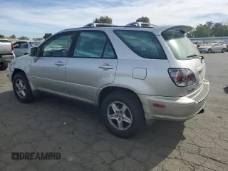 2001 Lexus RX 300 with VIN JTJHF10U410214188, listed as a Copart auction lot 75547664 with 217,418 mi miles and Salvage Title. Bid and sale history available at carsss.com. Image 2.