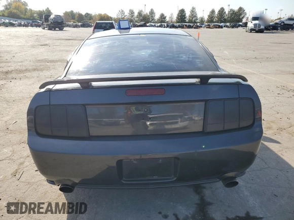 2007 Ford Mustang GT Deluxe with VIN 1ZVHT82H975240198, listed as a Copart auction lot 77448694 with Not Provided miles and Salvage Title. Bid and sale history available at carsss.com. Image 6.
