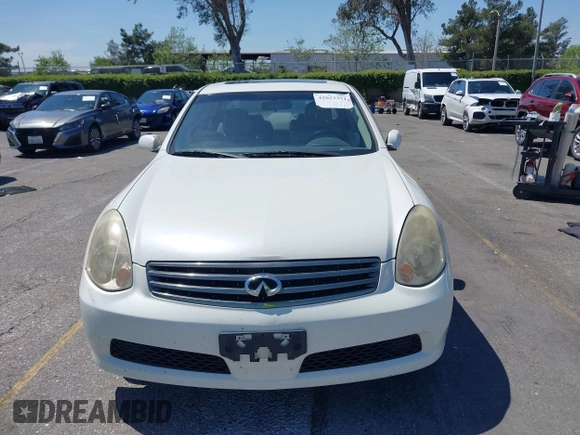 2006 Infiniti G35 with VIN JNKCV51E76M512330, listed as a IAAI auction lot 42022351 with 167,025 mi miles and . Bid and sale history available at carsss.com. Image 12.