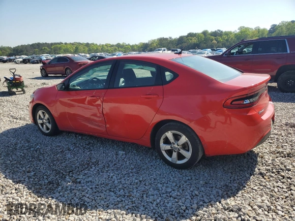 2016 Dodge Dart SXT with VIN 1C3CDFBA7GD660246, listed as a Copart auction lot 52804155 with 139,195 mi miles and Salvage Title. Bid and sale history available at carsss.com. Image 2.
