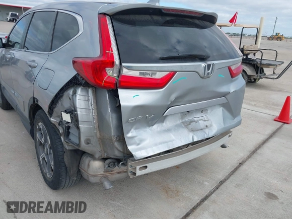 2018 Honda CR-V EX with VIN 7FARW1H57JE030874, listed as a IAAI auction lot 42000029 with 44,445 mi miles and . Bid and sale history available at carsss.com. Image 6.