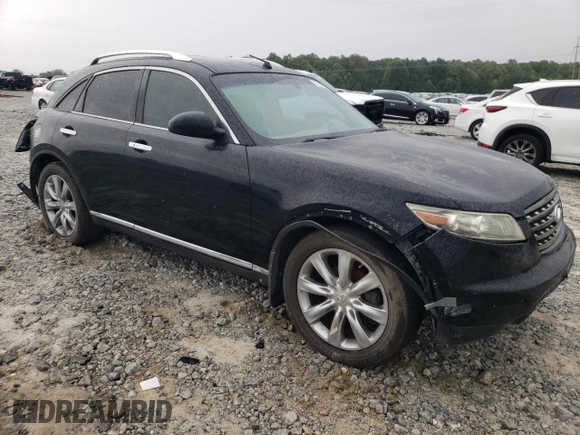 2008 Infiniti FX35 with VIN JNRAS08U48X103415, listed as a Copart auction lot 69342684 with 184,926 mi miles and Salvage Title. Bid and sale history available at carsss.com. Image 4.