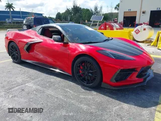 2023 Chevrolet Corvette 3LT z VIN 1G1YC3D40P5103918, wystawiony jako IAAI lot #42237783 z przebiegiem Nie podano mil oraz . Historia ofert i sprzedaży dostępna na DreamBid. Obrazek 1.