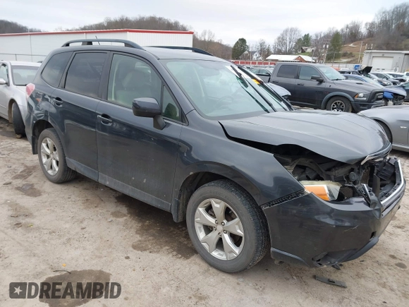 2014 Subaru Forester 2.5i Premium with VIN JF2SJACC4EG494817, listed as a IAAI auction lot 41003510 with 255,039 mi miles. Bid and sale history available at carsss.com. Image 1.