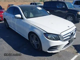 2018 Mercedes-Benz E-Class E 300 with VIN WDDZF4JB7JA436066, listed as a IAAI auction lot 41630541 with 78,055 mi miles. Bid and sale history available at carsss.com. Image 1.