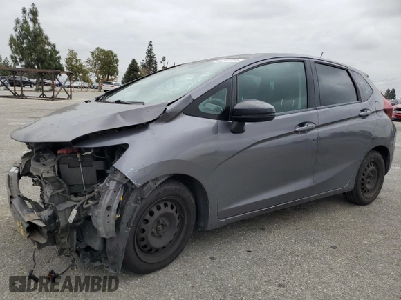2015 Honda Fit LX with VIN 3HGGK5H55FM708533, listed as a Copart auction lot 53342255 with 156,401 mi miles and Salvage Title. Bid and sale history available at carsss.com. Image 1.