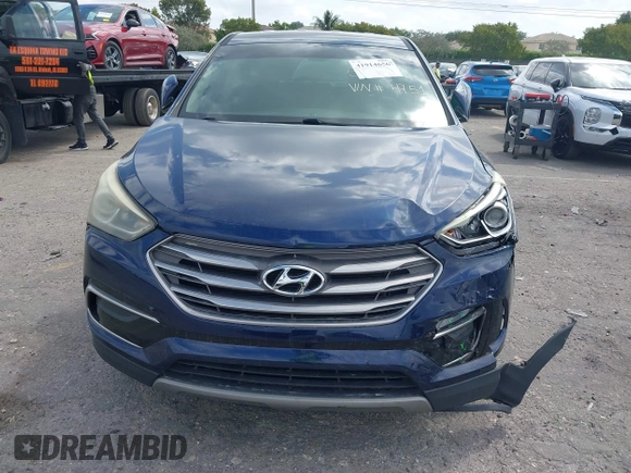 2017 Hyundai Santa Fe Sport 2.4L with VIN 5XYZT3LB9HG494751, listed as a IAAI auction lot 41914656 with 112,101 mi miles. Bid and sale history available at carsss.com. Image 12.
