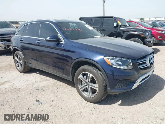 2019 Mercedes-Benz GLC 300 with VIN WDC0G4JBXKV170515, listed as a IAAI auction lot 42228820 with 73,391 mi miles and . Bid and sale history available at DreamBid. Image 1.