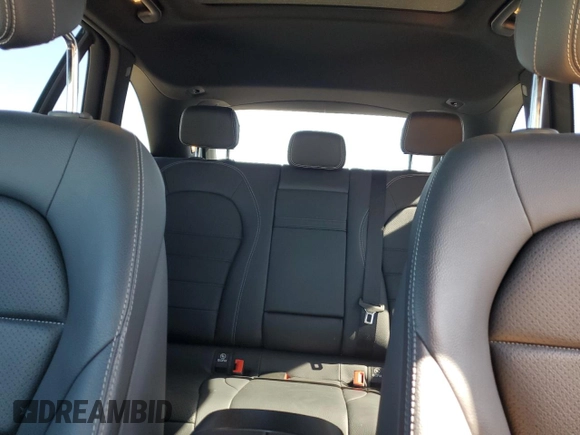 2022 Mercedes-Benz GLC 300 with VIN W1N0G8DB7NV399997, listed as a Copart auction lot 60511735 with 12,563 mi miles and Salvage title. Bid and sale history available at DreamBid. Image 10.