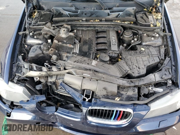 2011 BMW 3 Series 328i xDrive with VIN WBAPK7G53BNN71178, listed as a Copart auction lot 86697524 with 126,110 mi miles and Salvage Title. Bid and sale history available at carsss.com. Image 11.