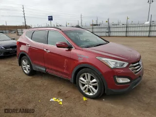 2013 Hyundai Santa Fe 2.0T Sport with VIN 5XYZUDLA0DG035077, listed as a Copart auction lot 45754335 with 124,952 mi miles and Salvage Title. Bid and sale history available at carsss.com. Image 4.
