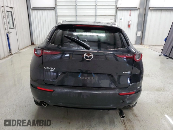 2025 Mazda CX-30 S Select Sport with VIN 3MVDMBBM0SM762518, listed as a Copart auction lot 55432865 with 13,515 mi miles and Clean Title. Bid and sale history available at DreamBid. Image 6.