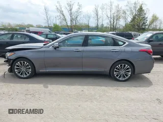 2016 Hyundai Genesis 3.8L with VIN KMHGN4JE1GU135505, listed as a IAAI auction lot 42085056 with 61,611 mi miles and . Bid and sale history available at DreamBid. Image 15.