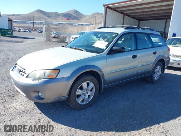 2005 Subaru Legacy Outback z VIN 4S4BP61C357307432, wystawiony jako IAAI lot #42258929 z przebiegiem 158 343 mil mil oraz . Historia ofert i sprzedaży dostępna na DreamBid. Obrazek 2.