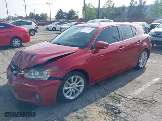 2012 Lexus CT 200h with VIN JTHKD5BH2C2101769, listed as a IAAI auction lot 41986651 with 146,642 mi miles. Bid and sale history available at carsss.com. Image 18.
