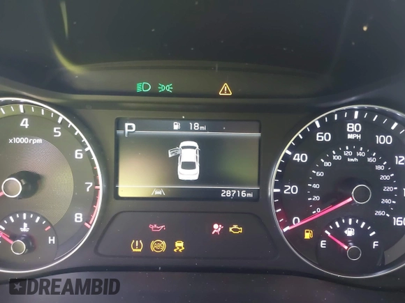 2024 Kia Forte LXS with VIN 3KPF24AD5RE768476, listed as a IAAI auction lot 41998948 with 28,716 mi miles and . Bid and sale history available at DreamBid. Image 7.
