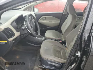 2014 Kia Rio LX with VIN KNADM4A35E6401373, listed as a Copart auction lot 47655755 with 117,500 mi miles and Salvage Title. Bid and sale history available at carsss.com. Image 7.