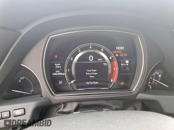 2018 Lexus LS 500 with VIN JTHB51FF9J5000688, listed as a Copart auction lot 58664355 with 106,208 mi miles and Salvage title. Bid and sale history available at DreamBid. Image 9.