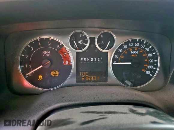2008 Hummer H3 SUV with VIN 5GTEN13E488120152, listed as a Copart auction lot 47351475 with 216,331 mi miles and Clean Title. Bid and sale history available at carsss.com. Image 9.
