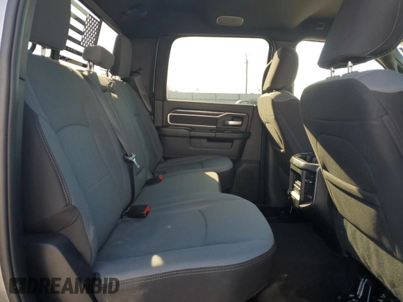 2024 Ram 2500 Big Horn with VIN 3C6UR5DL5RG324473, listed as a Copart auction lot 42043435 with 25,370 mi miles and Salvage Title. Bid and sale history available at carsss.com. Image 10.