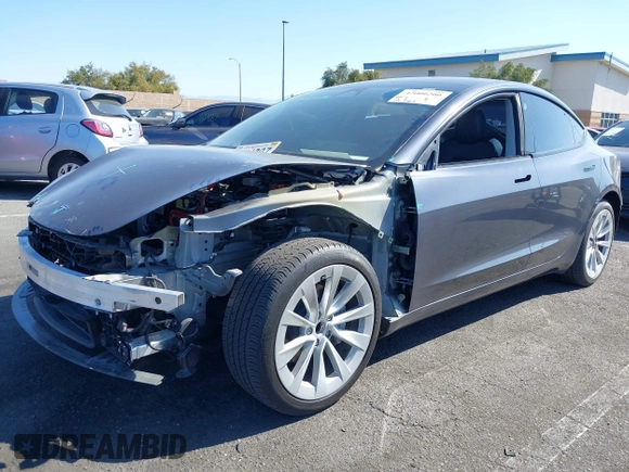 2023 Tesla Model 3 with VIN 5YJ3E1EA2PF640289, listed as a IAAI auction lot 42000200 with 14,194 mi miles and . Bid and sale history available at DreamBid. Image 20.