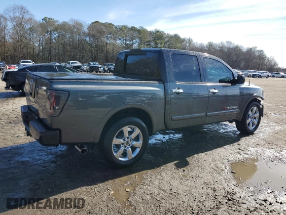 2008 Nissan Titan XE with VIN 1N6AA07D28N329191, listed as a Copart auction lot 42418665 with 213,894 mi miles and Salvage Title. Bid and sale history available at carsss.com. Image 3.