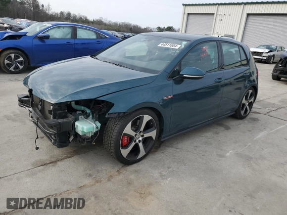 2018 Volkswagen Golf GTI S with VIN 3VW447AU7JM262674, listed as a Copart auction lot 44511004 with 86,712 mi miles. Bid and sale history available at carsss.com. Image 1.