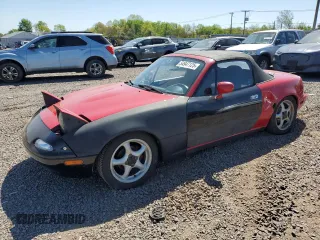 1993 Mazda MX-5 Miata z VIN JM1NA3517P0403733, wystawiony jako Copart lot #54947125 z przebiegiem 121 229 mil mil oraz Czysty tytuł • Clean title. Historia ofert i sprzedaży dostępna na DreamBid. Obrazek 1.