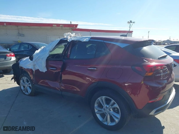 2023 Buick Encore GX Preferred with VIN KL4MMBS25PB001752, listed as a IAAI auction lot 41697525 with 5 mi miles. Bid and sale history available at carsss.com. Image 14.