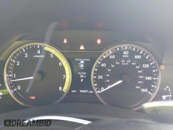2013 Lexus GS 350 with VIN JTHBE1BL5D5024471, listed as a IAAI auction lot 41901243 with 96,007 mi miles. Bid and sale history available at carsss.com. Image 7.