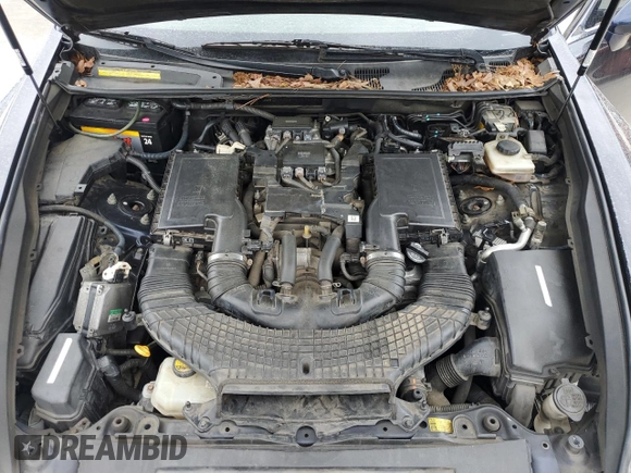 2007 Lexus LS 460 with VIN JTHBL46F975008533, listed as a Copart auction lot 55954265 with 182,192 mi miles and Salvage title. Bid and sale history available at DreamBid. Image 11.