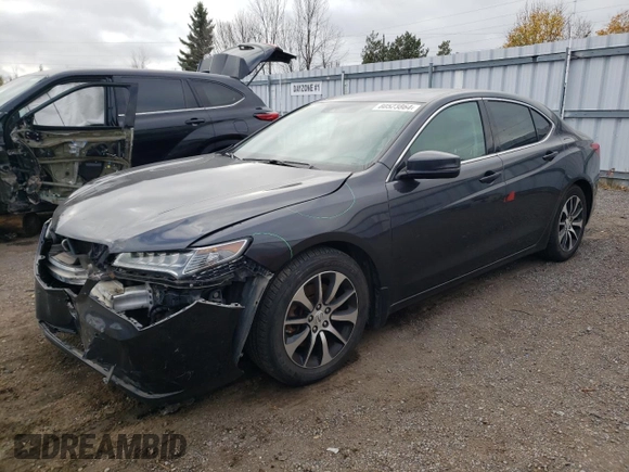 2015 Acura TLX Technology with VIN 19UUB1F52FA800324, listed as a Copart auction lot 80523864 with 99,348 mi miles and Salvage title. Bid and sale history available at DreamBid. Image 1.