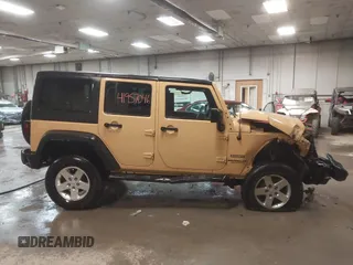 2014 Jeep Wrangler Unlimited Sport with VIN 1C4BJWDG2EL134143, listed as a IAAI auction lot 41957046 with 151,529 mi miles and . Bid and sale history available at DreamBid. Image 14.