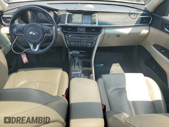 2016 Kia Optima EX z VIN 5XXGU4L39GG005285, wystawiony jako Copart lot #63778415 z przebiegiem 120 705 mil mil oraz Czysty tytuł • Clean title. Historia ofert i sprzedaży dostępna na DreamBid. Obrazek 8.