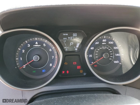 2012 Hyundai Elantra GLS PZEV with VIN 5NPDH4AE5CH129791, listed as a Copart auction lot 53077695 with 143,711 mi miles and Clean Title. Bid and sale history available at carsss.com. Image 9.
