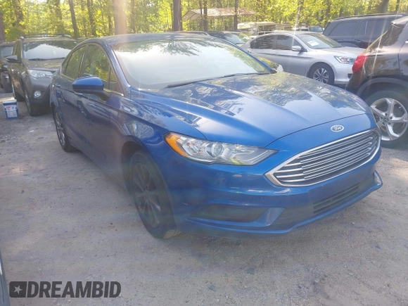 2017 Ford Fusion SE with VIN 3FA6P0H78HR357919, listed as a IAAI auction lot 42027162 with 216,127 mi miles. Bid and sale history available at carsss.com. Image 1.