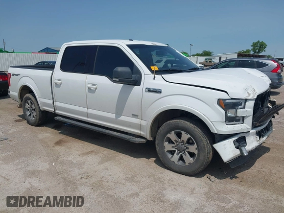 2015 Ford F-150 XL with VIN 1FTEW1CGXFKD28350, listed as a IAAI auction lot 42389701 with 136,661 mi miles and . Bid and sale history available at DreamBid. Image 1.