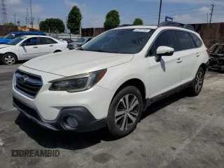 2018 Subaru Outback Limited z VIN 4S4BSANC3J3365599, wystawiony jako Copart lot #62083155 z przebiegiem 97 817 mil mil oraz Szkoda całkowita • Salvage title. Historia ofert i sprzedaży dostępna na DreamBid. Obrazek 1.