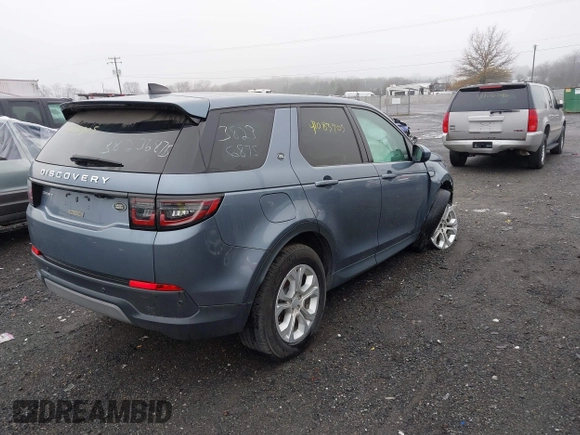 2023 Land Rover Discovery Sport S with VIN SALCJ2FX5PH920169, listed as a IAAI auction lot 41083905 with 10,366 mi miles. Bid and sale history available at carsss.com. Image 4.