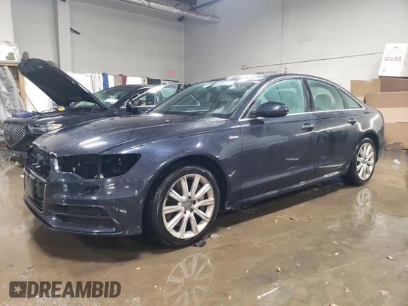 2013 Audi A6 3.0T Prestige with VIN WAUHGAFCXDN137362, listed as a Copart auction lot 46140415 with 72,274 mi miles and Salvage Title. Bid and sale history available at carsss.com. Image 1.